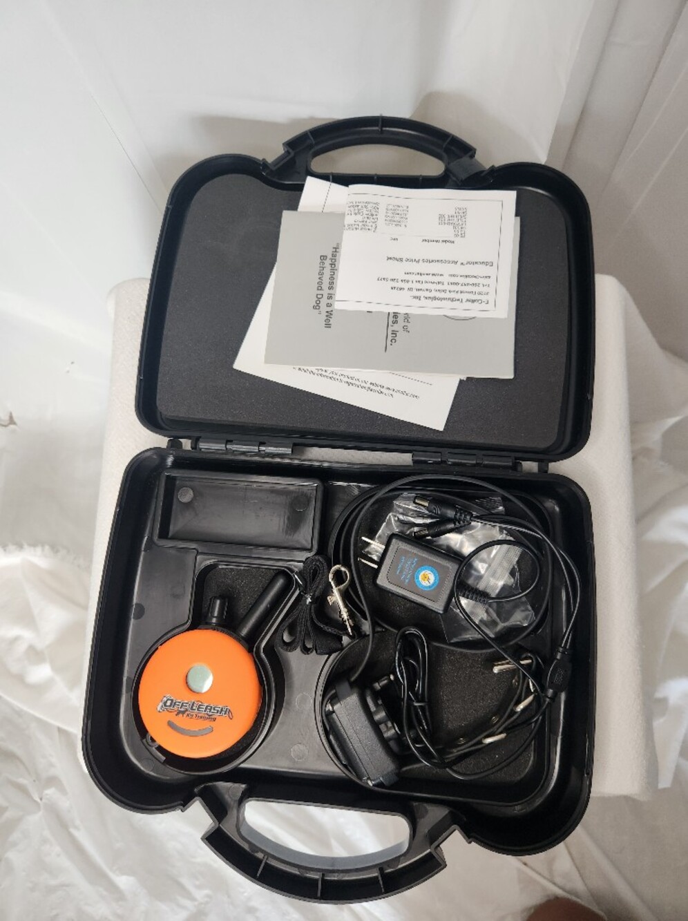 Educator Off Leash 300 Remote Dog Training Collar System with Case